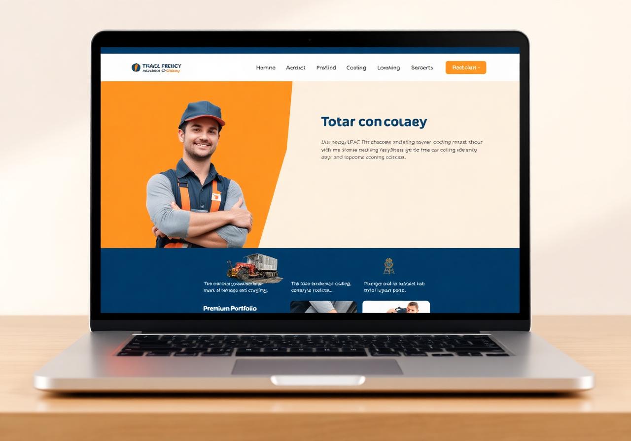 Northwind Heating & Cooling website concept